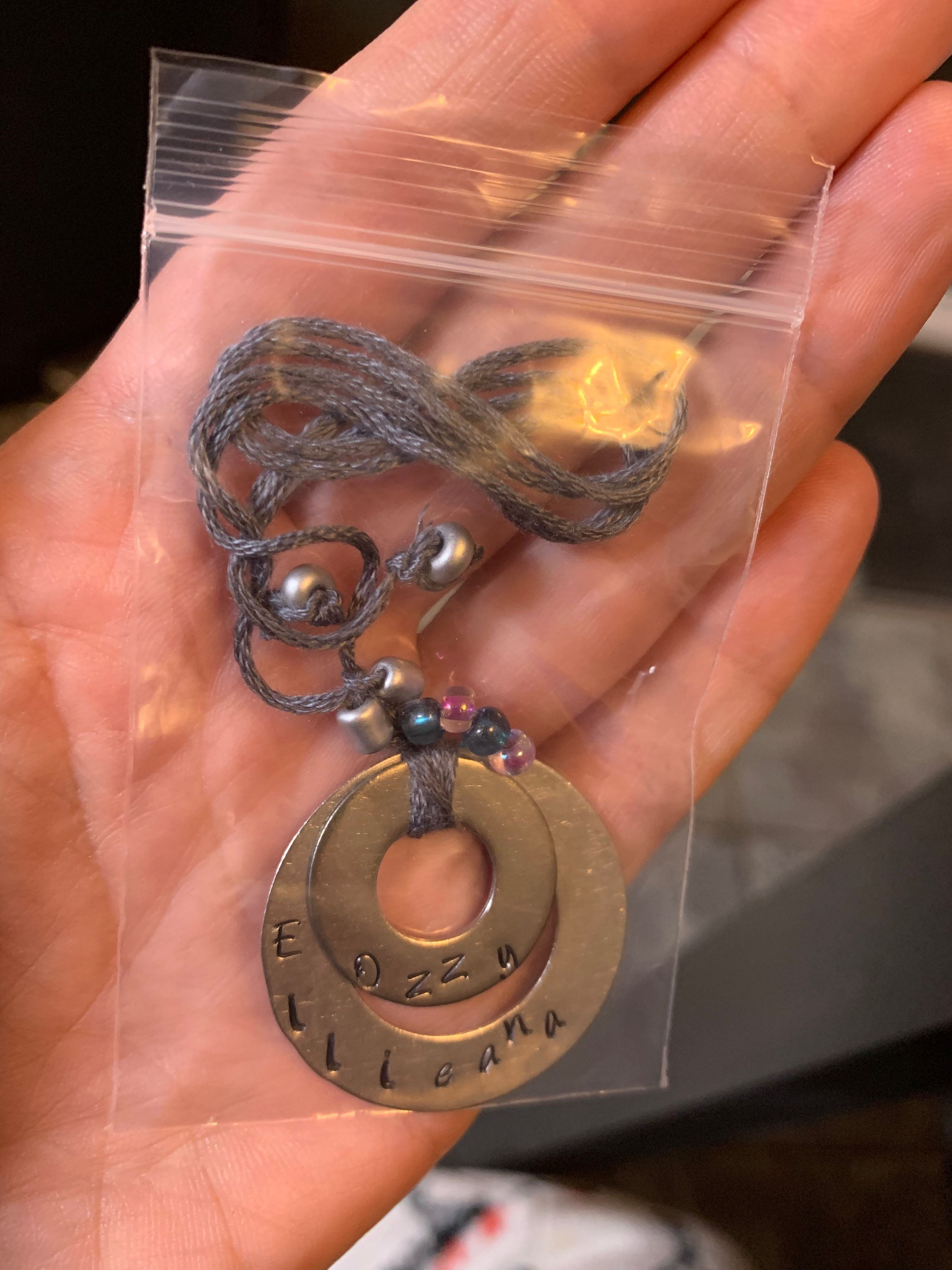 Personalized necklace