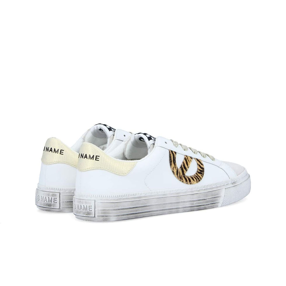 Miniature : STRIKE SIDE - NAPPA/P.ZEBRA - WHITE/NATURAL