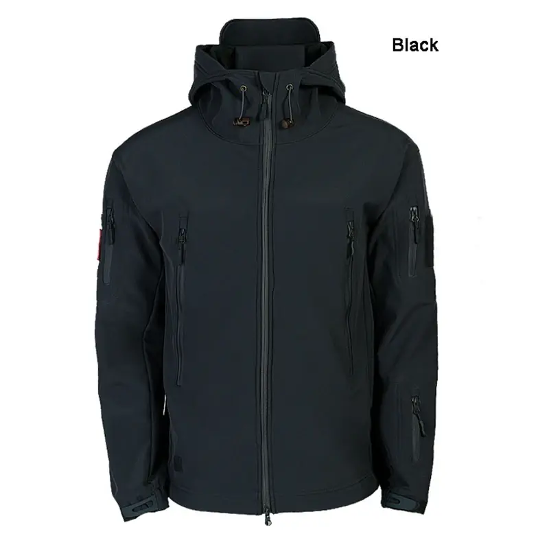 Thumbnail: Men’s Outdoor Waterproof Hiking Oversize Fleece Softshell Jacket