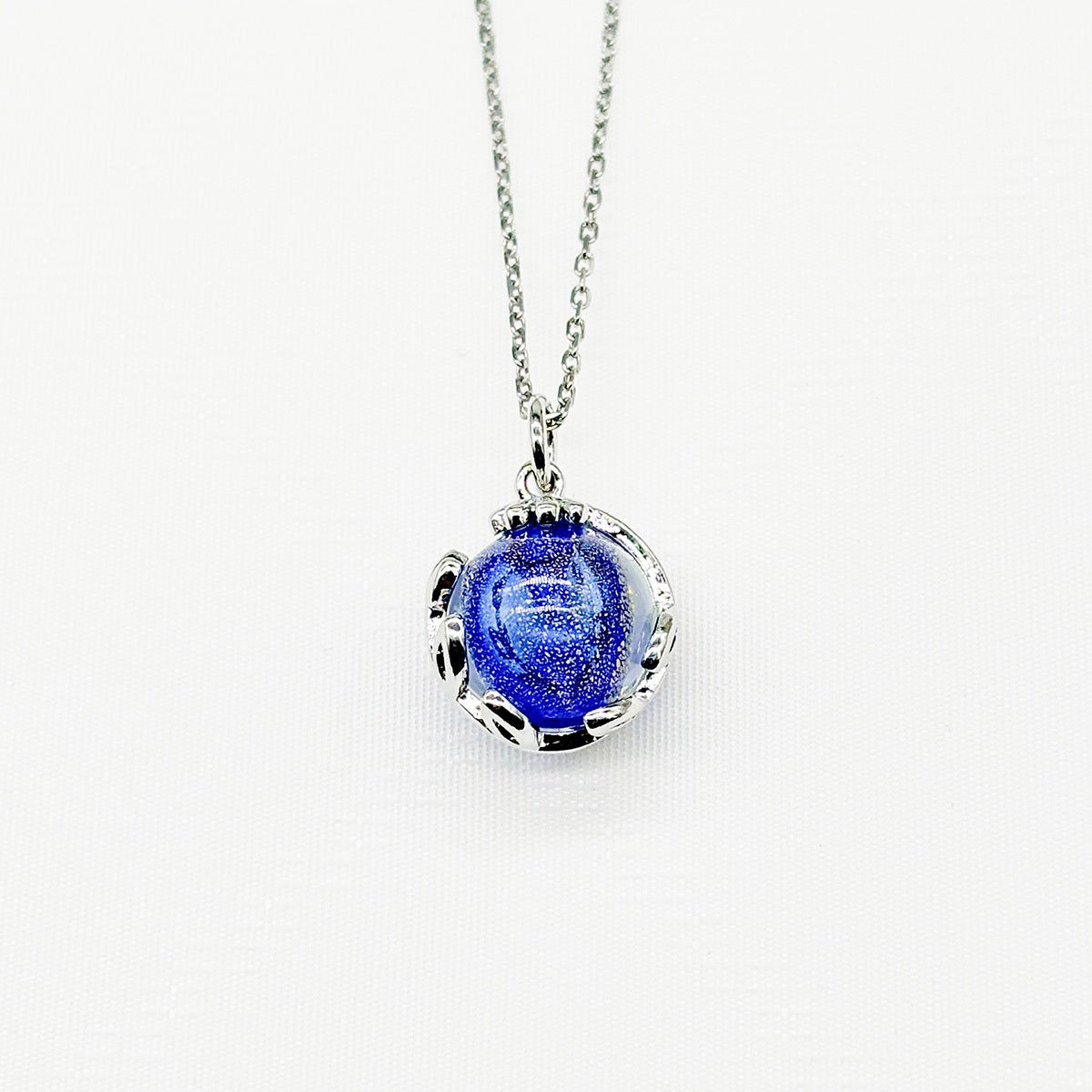 Planet Murano Aroma Necklace - Celestial Sapphire | Energy & Healing | Diffuse o