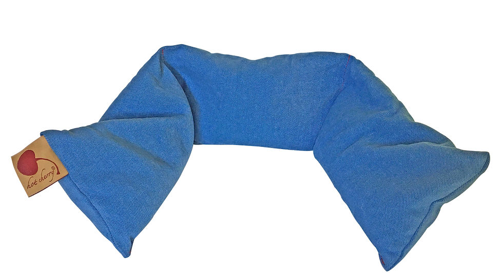 Miniatura: Cherry Ice® Blue Denim Neck Wrap in Zip-close Freezer Bag