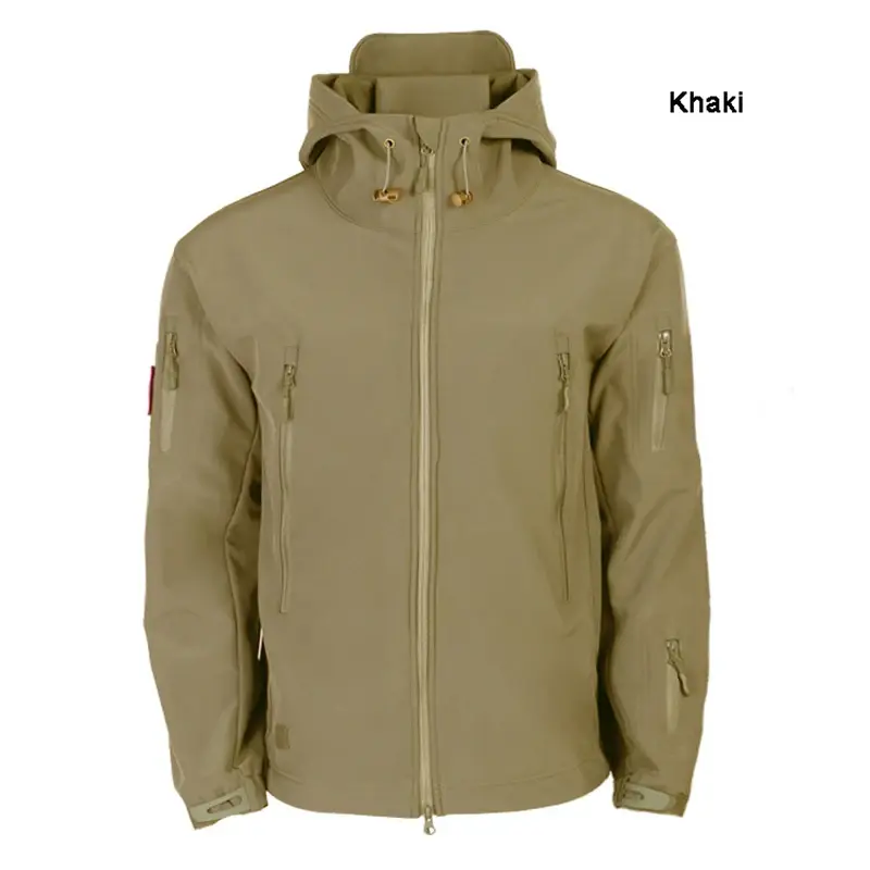 Thumbnail: Men’s Outdoor Waterproof Hiking Oversize Fleece Softshell Jacket