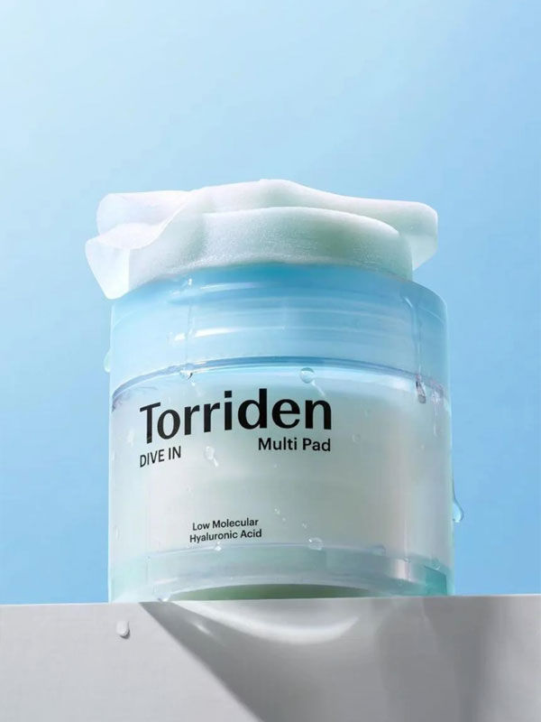 orriden Dive-In Low Molecular Hyaluronic Acid Multi Pad 160ml / 80pads