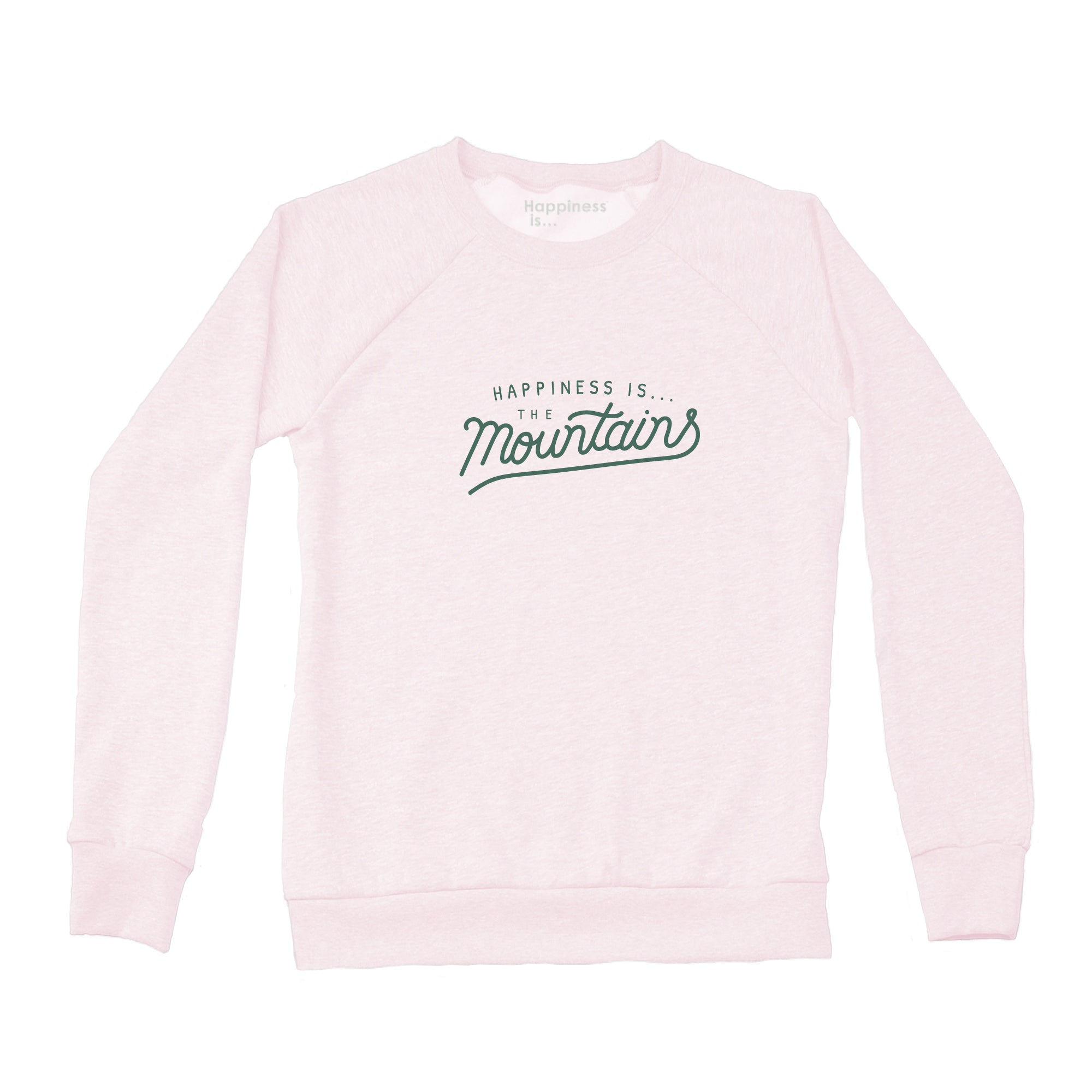 Women's Mountains Crew Sweatshirt, Ballet Pink