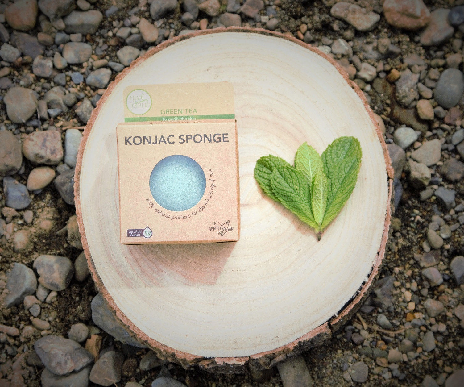 Green Tea Konjac Sponge (to purify skin)