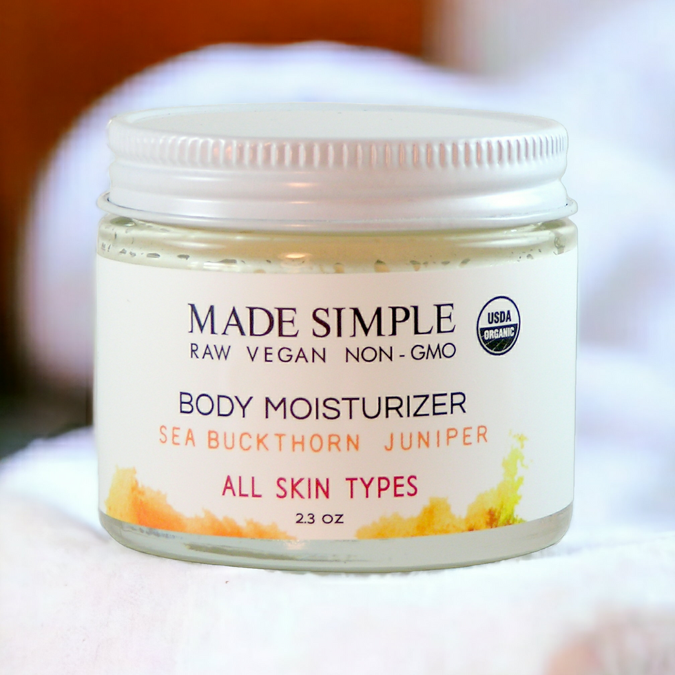 Miniature : Sea Buckthorn Juniper Moisturizer - Certified Organic, Vegan & Cruelty-free