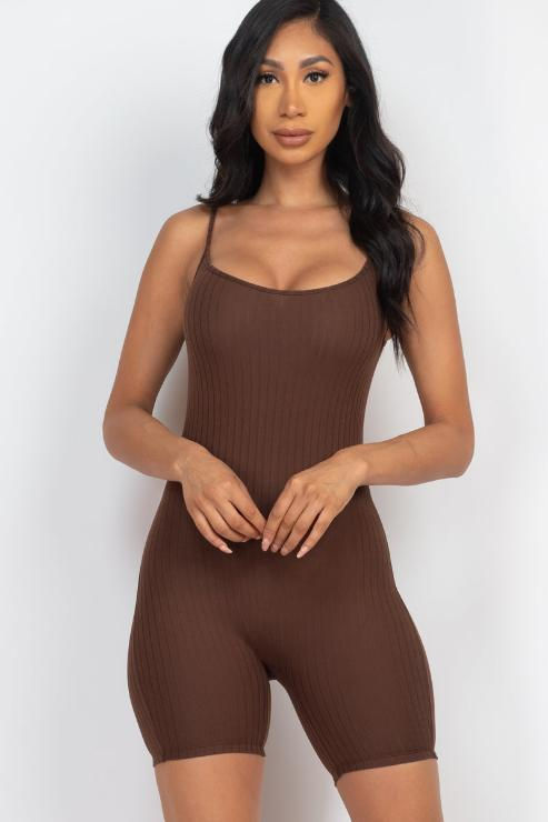 Miniatura: Ribbed Bodycon Romper (CAPELLA)