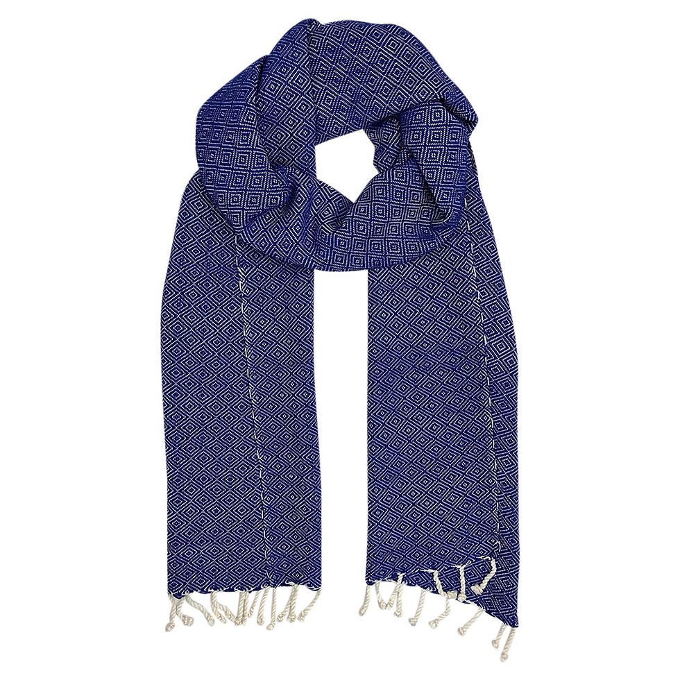 Miniatura: Organic Cotton Diamond Scarf