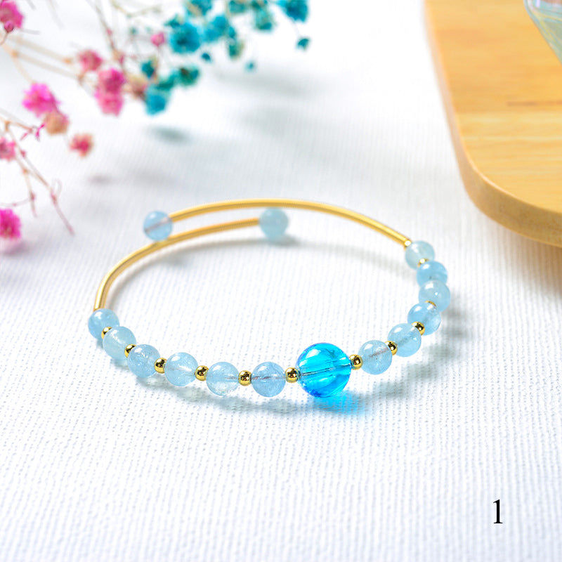 Murano Glass Bead Bracelet | Essential Oil Diffuser Jewelry | Diffusing on the g