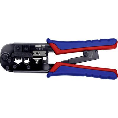 Cleste sertizat mufe retea RJ11, RJ12, RJ45, 190 mm, KNIPEX 975110 (97 51 10)