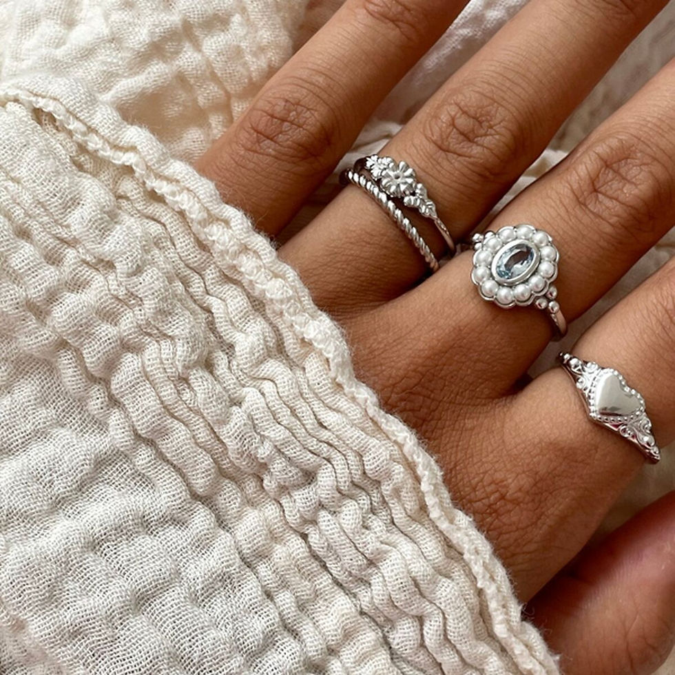 Миниатюра: Ladies' Ring 24KAE 12416S/56 16 Silver