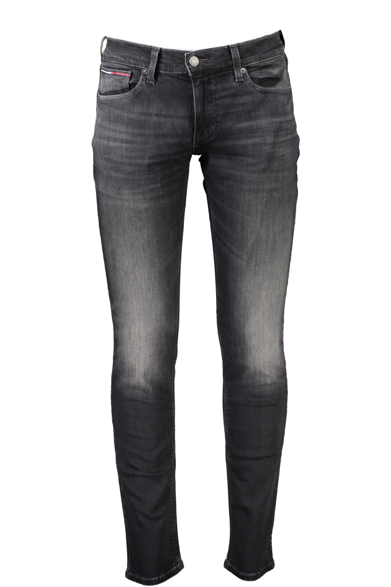 TOMMY HILFIGER MEN'S BLACK DENIM JEANS