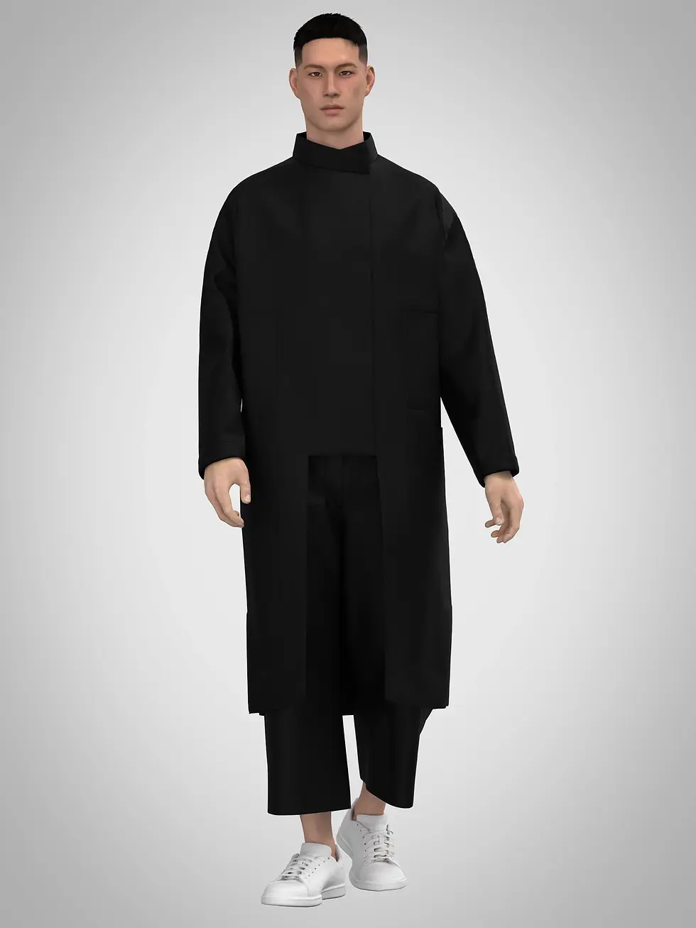 Miniatura: Taishô Coat - Black