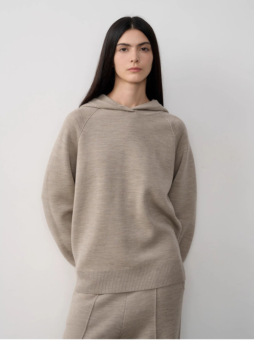 Miniatura: "Urban One" Wool Hooded Knit Outfit