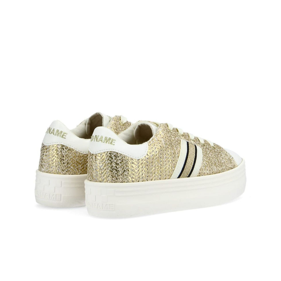 Miniature : PLATO M DERBY - SOFT/RAFFY - OFF WHITE/L.GOLD