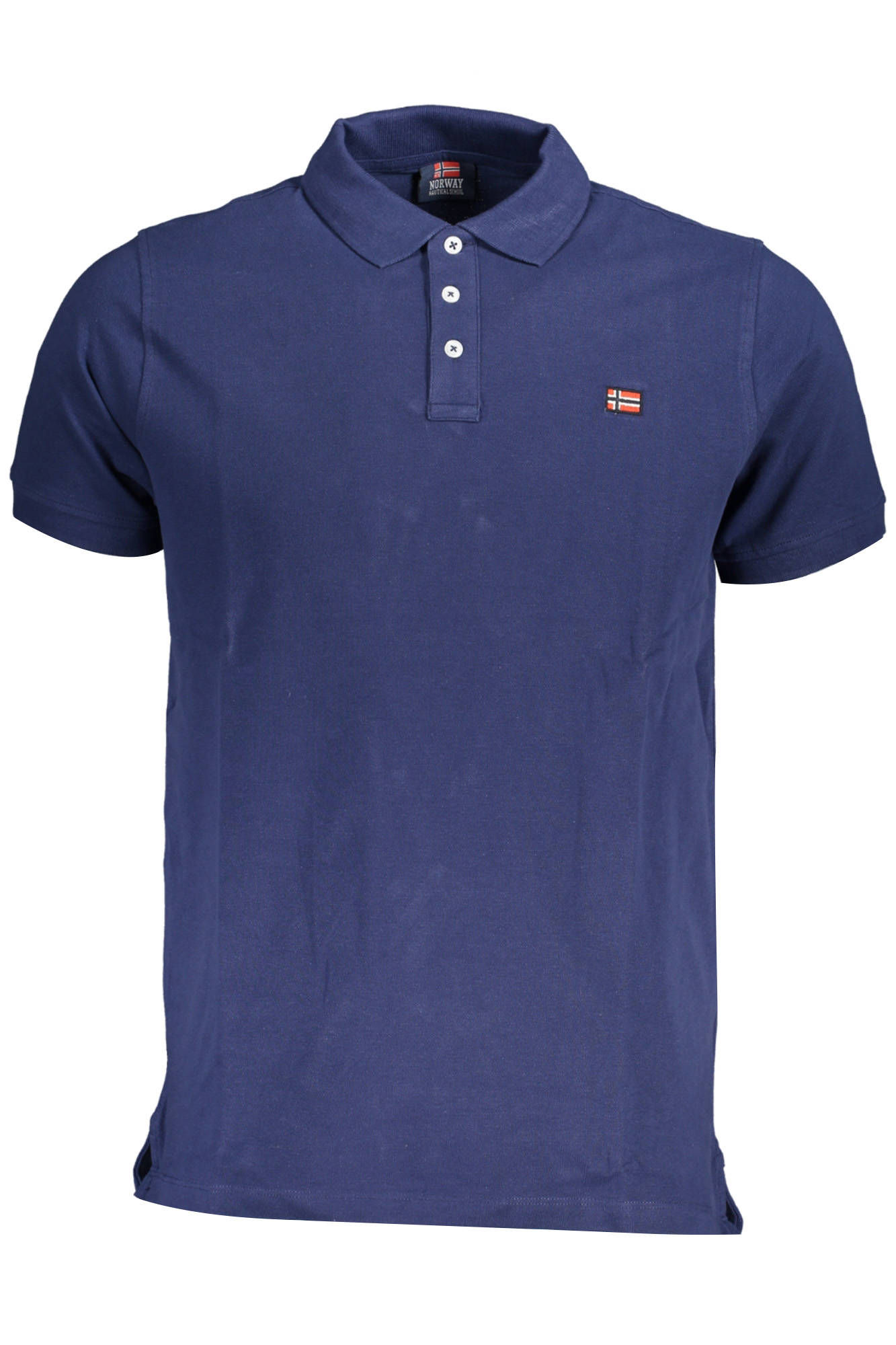 NORWAY 1963 MEN'S SHORT SLEEVE POLO BLUE