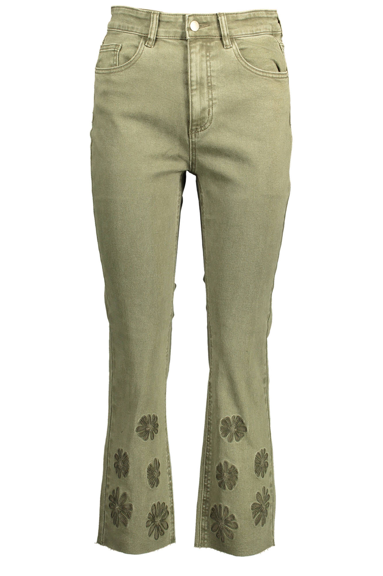 DESIGUAL GREEN WOMEN'S DENIM JEANS