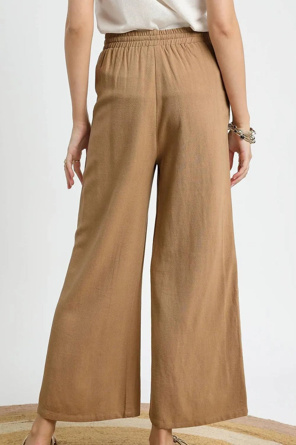 Миниатюра: Umgee Wide Leg Drawstring Pants