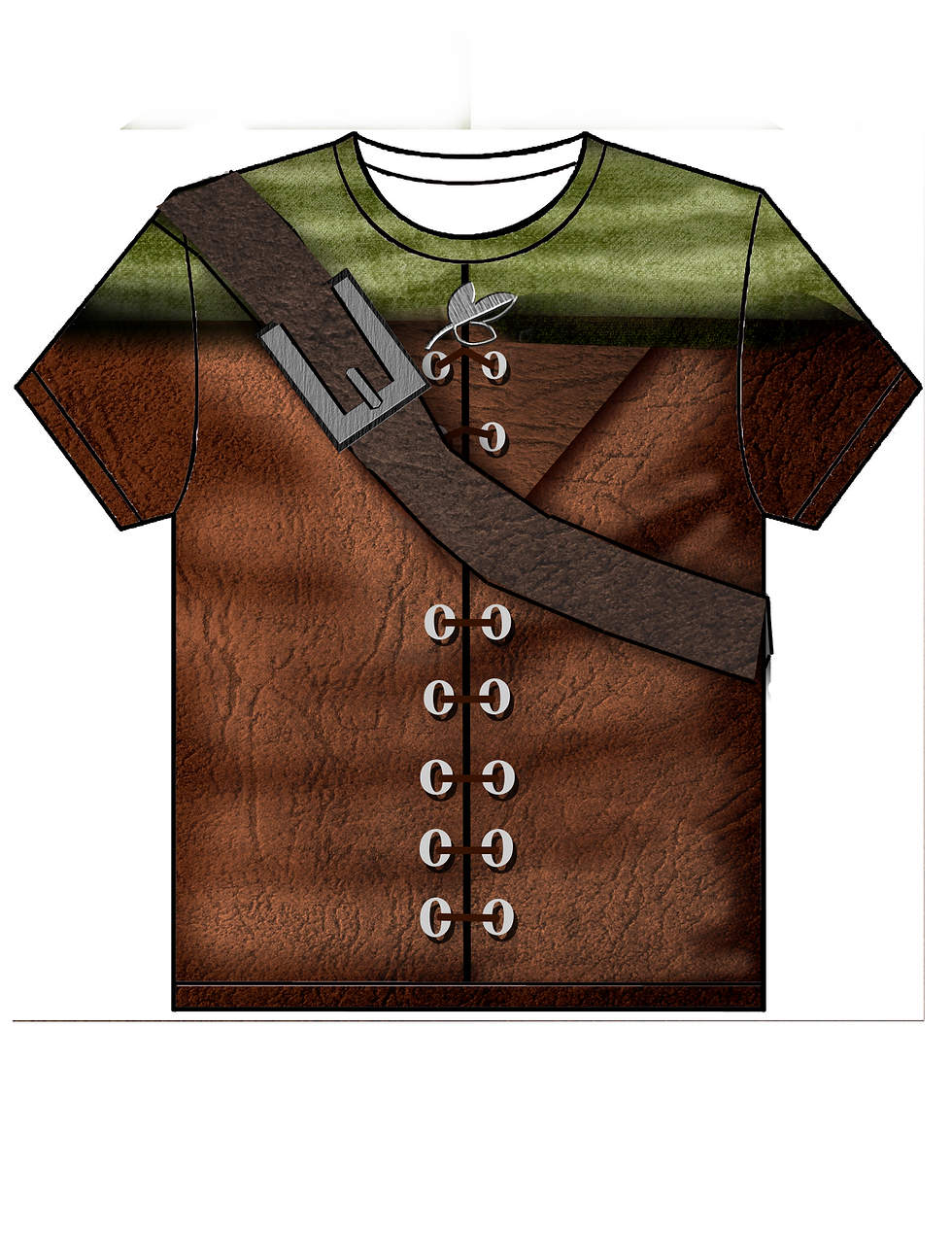 Rogue Baby Shirt Template