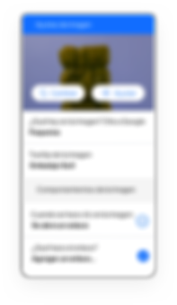 Configuración de la imagen que te permite crear Roles y Permisos para los miembros del equipo y el alt text para las imágenes para que tu contenido sea accesible para todos.