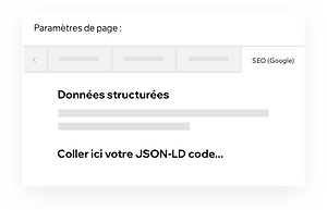 Personnalisation de données structurées sur votre site Wix avec le code JSON-LD