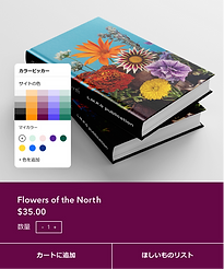 Wix エディタで編集中の書籍出版サイト。