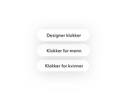 SEO-nøkkelord for en nettside for klokker