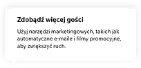 Pulpit nawigacyjny Wix Analytics sklepu