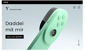 Zubehör für Videospiele Website