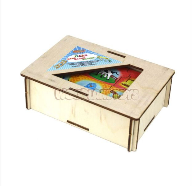 Миниатюра: Пазл-набор тройной Мама, малыш, жилище