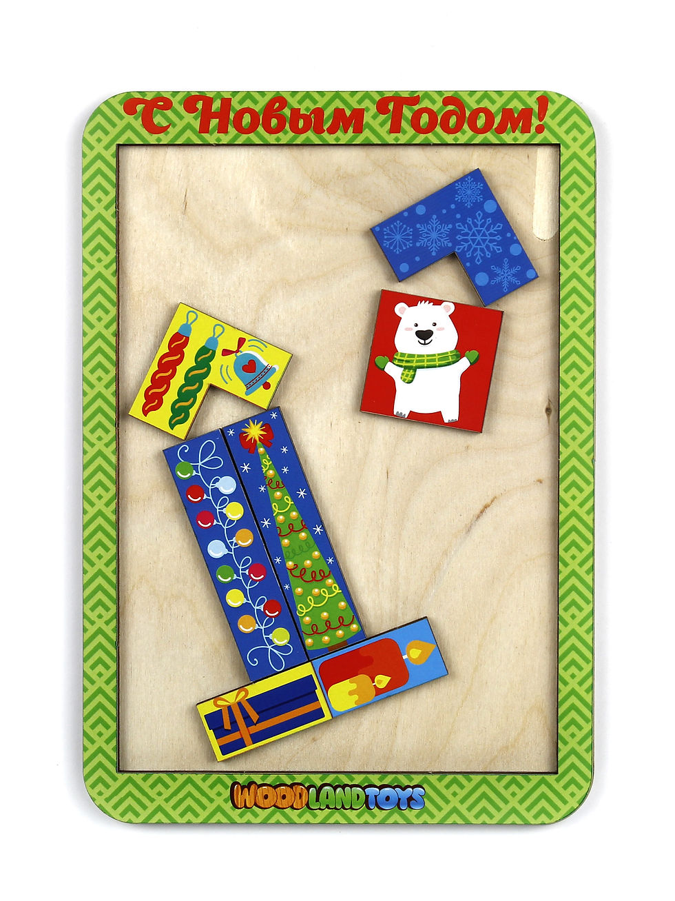 Миниатюра: Тетрис малый С Новым Годом