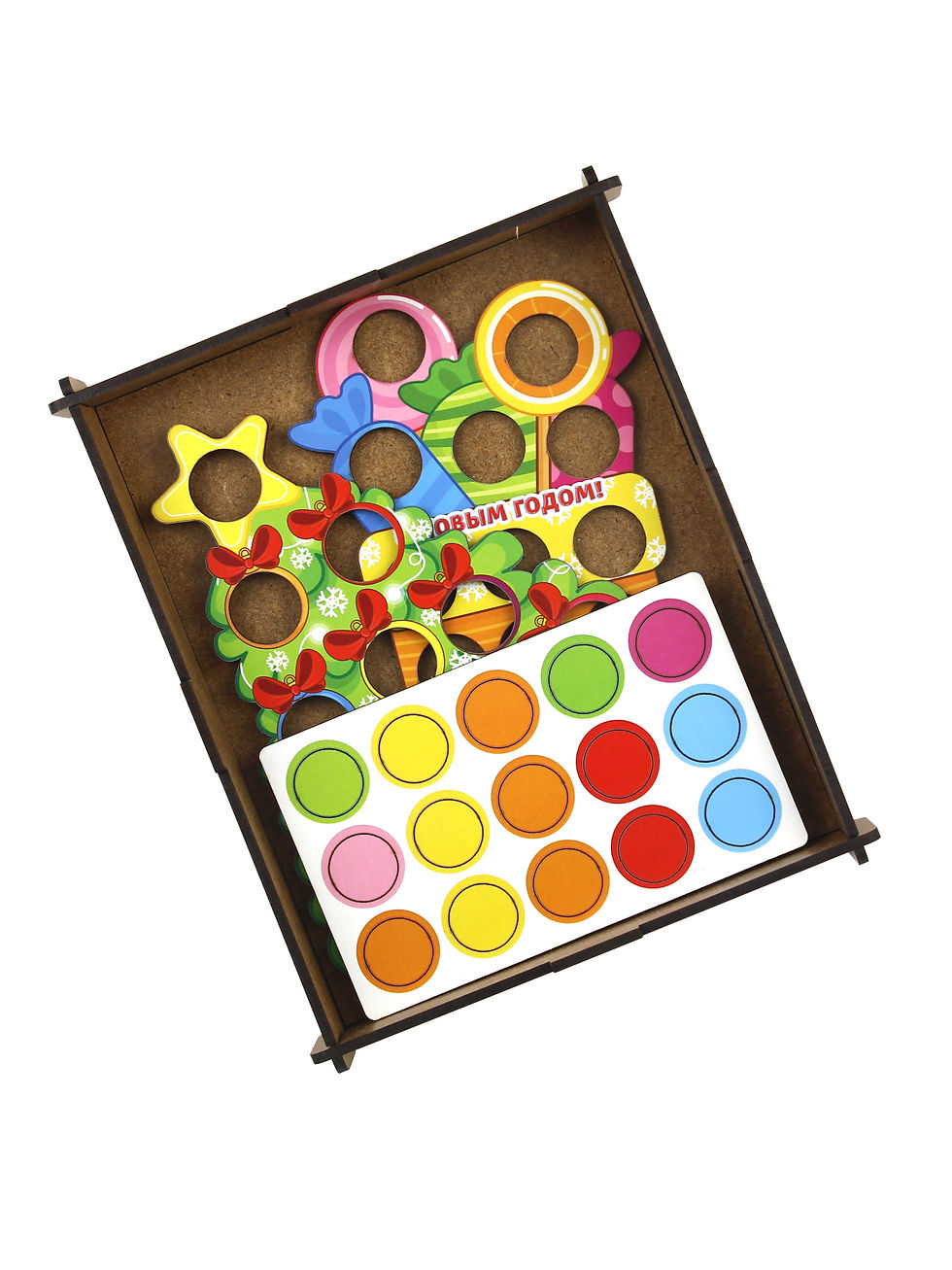 תמונה ממוזערת: פאזל עץ - עץ אשוח והגרב הקסומה