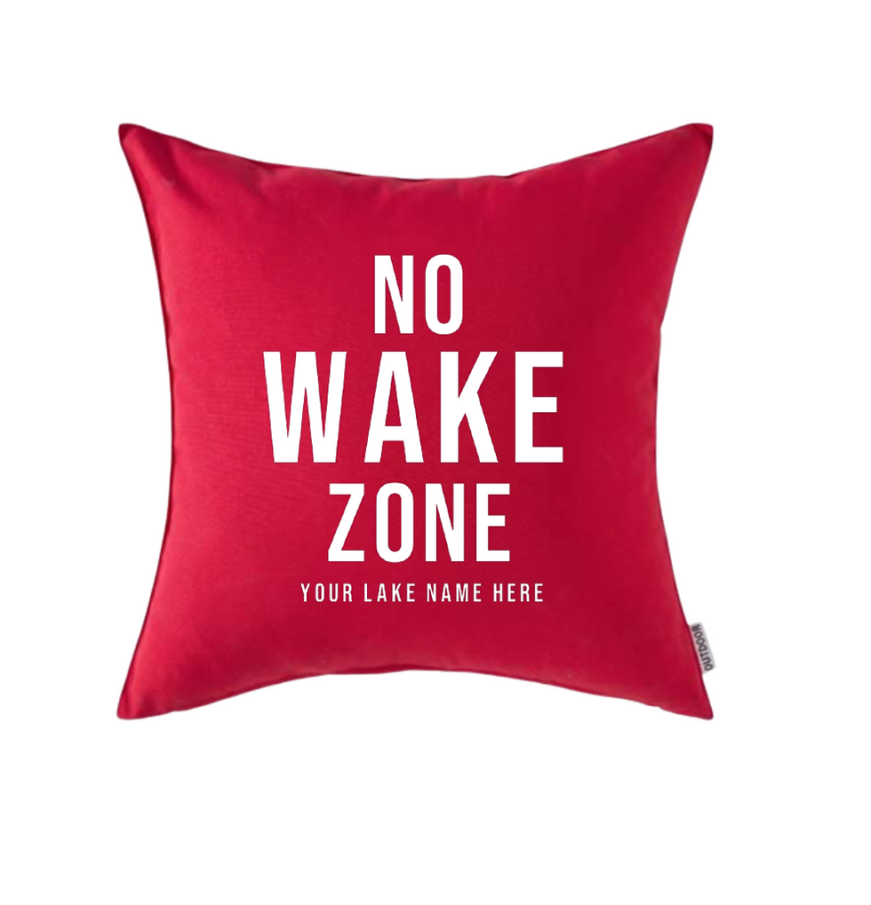 Thumbnail: NO WAKE ZONE 18x18"
