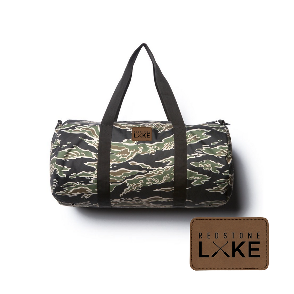 Thumbnail: Custom Faux Leather Patch Day Tripper Duffle Bag