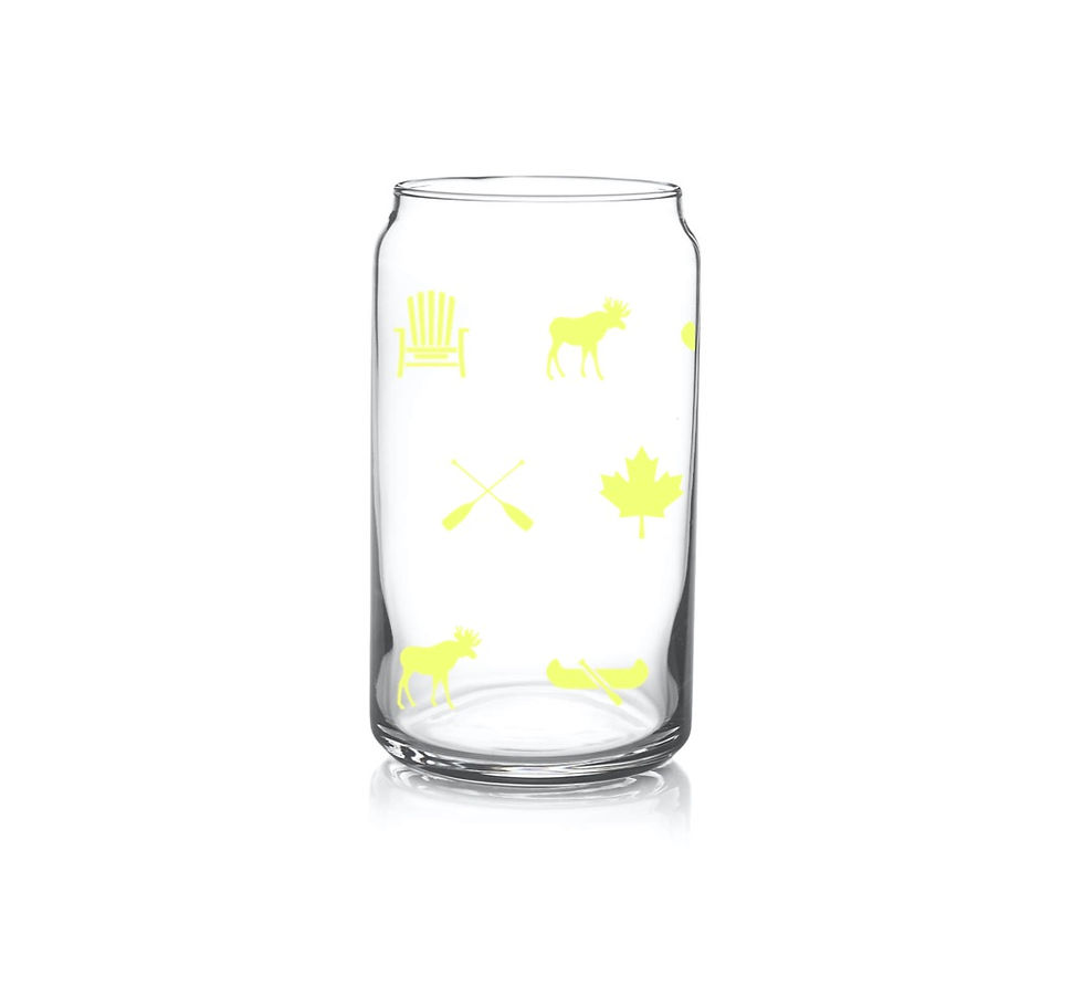 Thumbnail: Lake Print - Can Glasses Set of 4