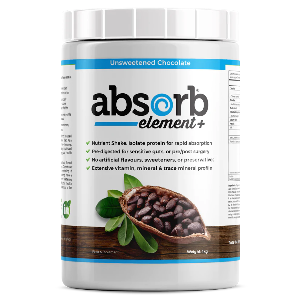Absorb Element+ cukrmentes csokoládé - 1kg