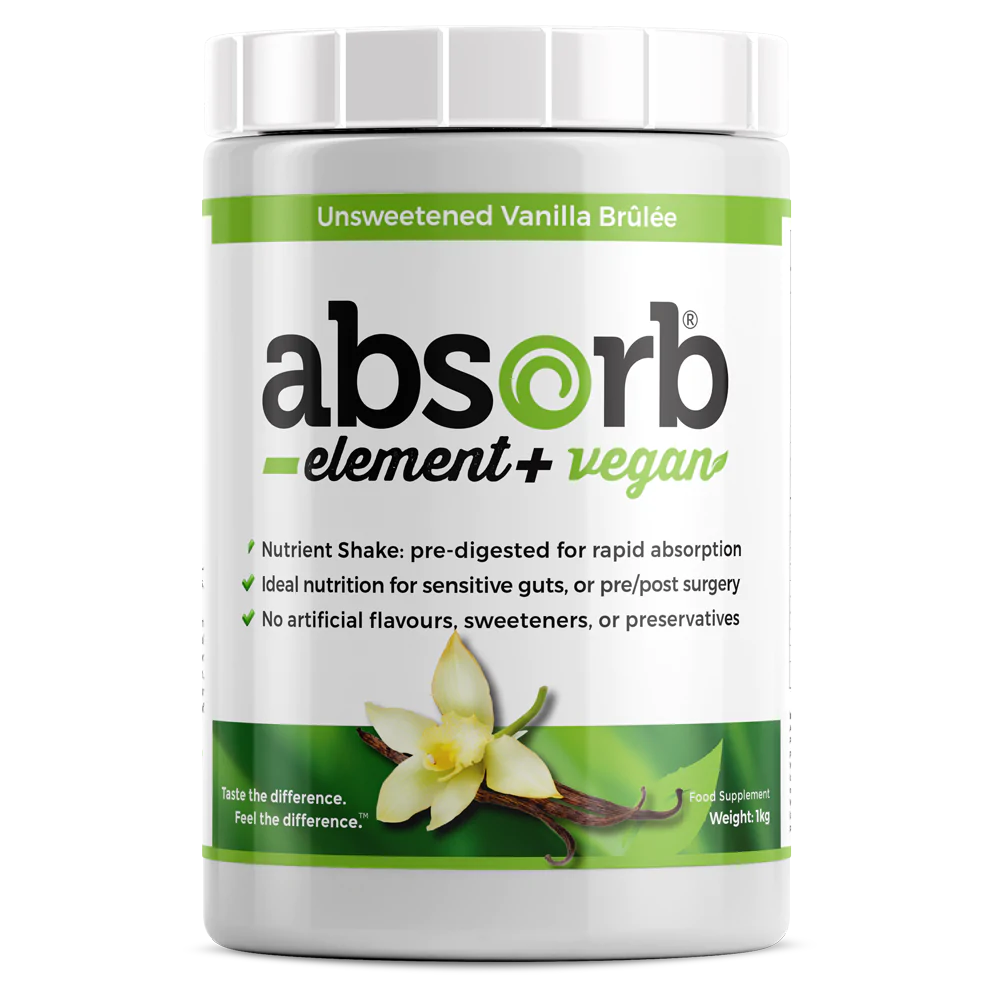 Absorb Element+ Vegán cukrozatlan Vanília Brulée - 1kg