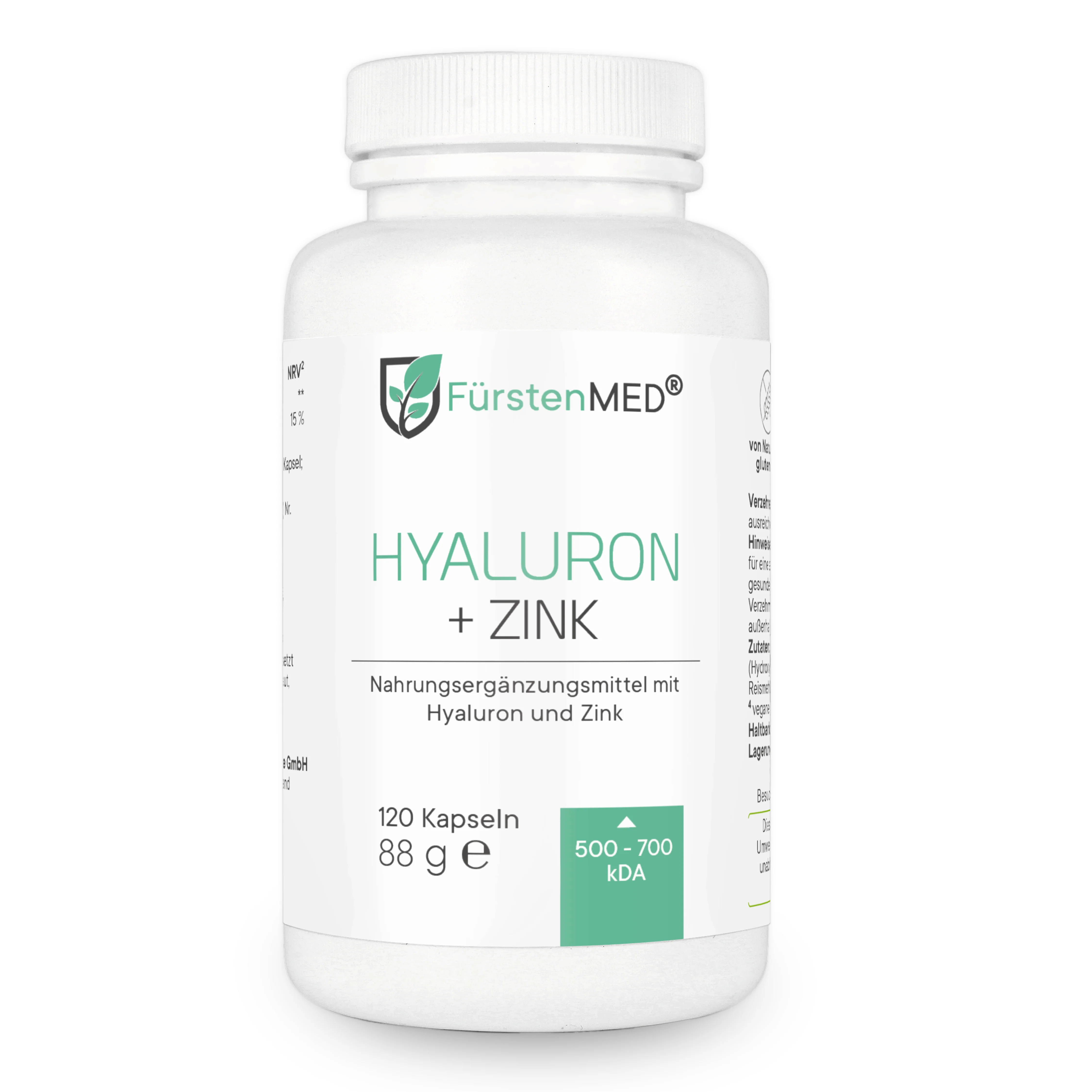 FürstenMED hialuronsav + cink 120 kapszula
