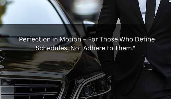 Perfection in Motion – For Those Who Define Schedules, Not Adhere to Them