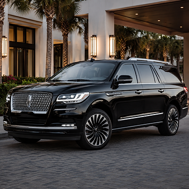Elevates Lincoln parked along the emerald coast