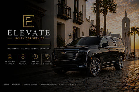 Elevate's Cadillac Escalade parked along 30A