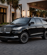 Elevate's Lincoln Navigator parked in Alys Beach, FL
