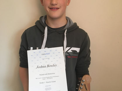 More Rockschool Exam Distinctions!