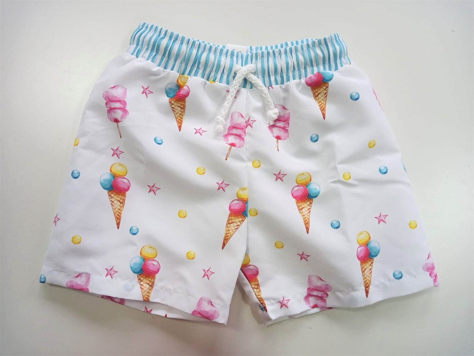 Meia Pata Boys Ice Cream Shorts