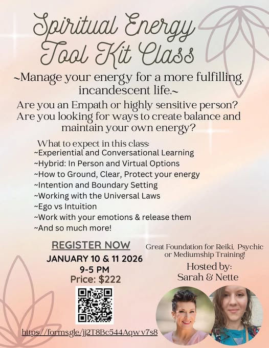 Master Your Energy: The Spiritual Energy Tool Kit Class