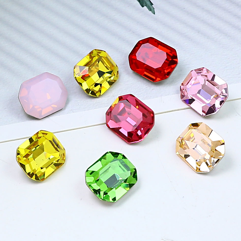 Thumbnail: GM 3023 Octagon 10x12mm Fancy Stone