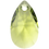 Thumbnail: 6106 Swarovski Pendant Citrus Green