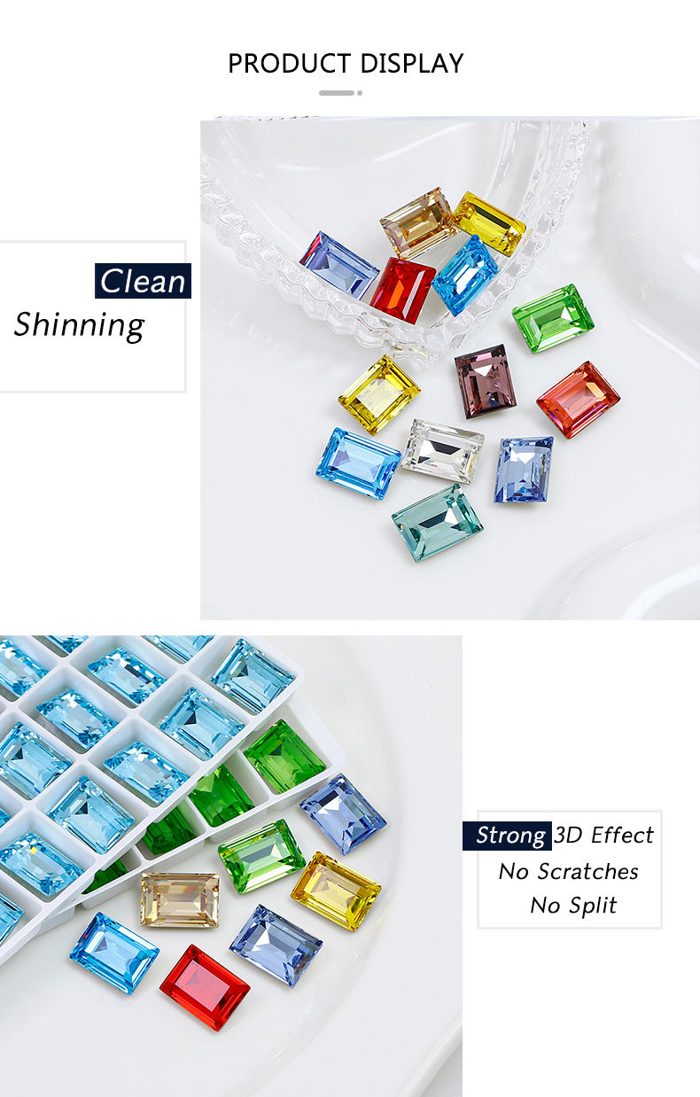 Thumbnail: GM 3006 Rectangle 8x6mm Fancy Stone