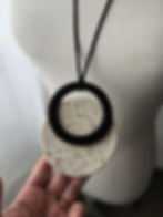 Thumbnail: Double Layer Circle Pendant 