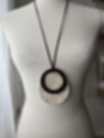 Thumbnail: Double Layer Circle Pendant 